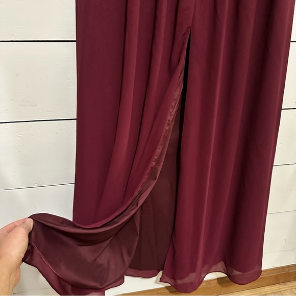 Lulu's Burgundy “I’m All Yours” Dress - Picture 7 of 11